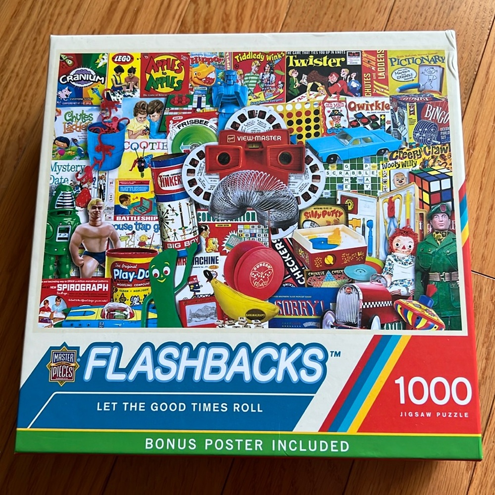 Flashbacks “Let The Good Times Roll” 1000 piece puzzle